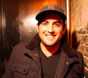 Jared Freid performing at Live at the Barbershop NYC