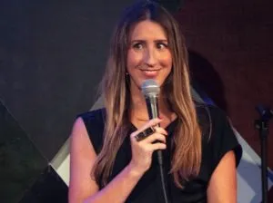 Ashley Hesseltine performing at Live at the Barbershop NYC